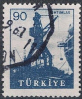 Türkei Turkey Turquie - Kräne Am Kai (MiNr: 1705) 1960 - Gest Used Obl - Usados