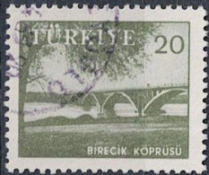 Türkei Turkey Turquie - Brücke Birecik (MiNr: 1701 C) 1959 - Gest Used Obl - Oblitérés