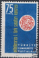 Türkei Turkey Turquie - Kongress Türkischer Kunst (MiNr: 1671) 1959 - Gest Used Obl - Used Stamps
