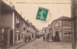 EURE ET LOIR  EPERNON  La Rue Du Grand Rond Point - Epernon