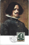 ESPAGNE - CARTE MAXIMUM - Yvert N° 932 - AUTOPORTRAIT - OEUVRE De VELASQUEZ - Cartes Maximum