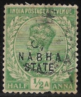 INDIA (NABHA)..1928..Michel # 52...used. - Nabha