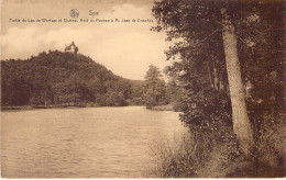 BELGIQUE - SPA - Partie Du Lac De Warfaaz Et Chêteau Heid Du Pouhon - Carte Postale Ancienne - Spa
