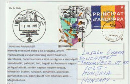 OS DE CIVIS (periclave Español) Pueblo Al Que No Se Puede Llegar Desde España, Solo Pasando Por Andorra) - Lettres & Documents