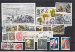 Iceland 1985-1986 - Full Years Used - Années Complètes