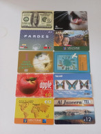 10 Different Phonecards - Sammlungen