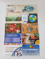 10 Different Phonecards - Lots - Collections