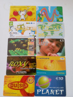 10 Different Phonecards - Lots - Collections