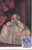 ESPAGNE - CARTE MAXIMUM - Yvert N° 1019 - L'INFANTE MARGUERITE - OEUVRE De VELASQUEZ - Tarjetas Máxima