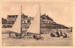 BELGIQUE - MIDDELKERKE - Chars à Voile - Carte Postale Ancienne - Middelkerke