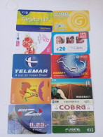 10 Different Phonecards - Colecciones