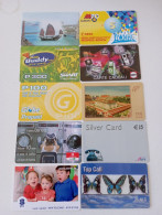 10 Different Phonecards - Lots - Collections