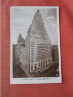 RPPC.   Tear Left Border-- Paramount Theatre Bldg.New York > New York City  >  Ref 6136 - Manhattan