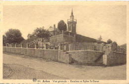 BELGIQUE - Arlon - Vue Générale - Escaliers Et Eglise St-Donat - Carte Postale Ancienne - Aarlen