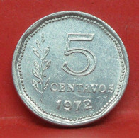 5 Centavos 1972 - TB - Pièce De Monnaie Argentine - Article N°5476 - Argentine