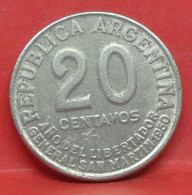 20 Centavos 1950  - TB - Pièce De Monnaie Argentine - Article N°5481 - Argentinië