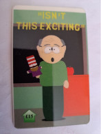 GREAT BRITAIN / MAGSTRIPE/PREPAID  POUND 15,- SOUTHPARK/ THE TEACHER  CARD / USED       **14176** - [10] Collections