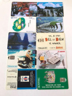 10 Different Phonecards - Lots - Collections