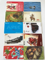 10 Different Phonecards - Collezioni