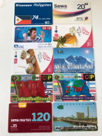 10 Different Phonecards - Collezioni