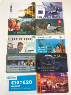 10 Different Phonecards - Lots - Collections