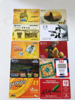 10 Different Phonecards - Lots - Collections