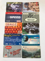 10 Different Phonecards - Lots - Collections