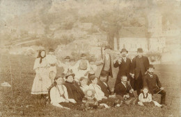 Ethnic Types From Transylvania Folk Costumes Vintage Photo Ca. 10 X 15 Cm - Europe