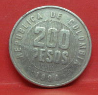 200 Pesos 1994 - TB - Pièce De Monnaie Colombie - Article N°5532 - Colombie