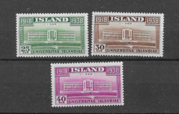 1938 MNH Iceland Mi 200-2 Postfris** - Nuovi