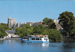 1 AK England * Blick Von Der Themse Zum Windsor Castle * - Windsor Castle