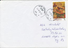 Romania Cover Doroseni 14-1-2013 Single Franked - Cartas & Documentos