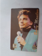 GREAT BRITAIN  /UNICOM/ 20 UNITS/ BARRY MANILOW/ MUSIC    PREPAID      ** 14194** - Altri & Non Classificati