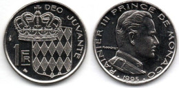 MA 24003 / Monaco 1 Franc 1995 SPL - 1960-2001 Francos Nuevos