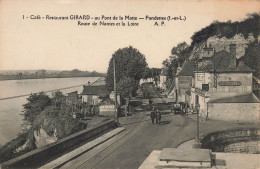 Fondettes * Route De Nantes Et La Loire * Café Restaurant GIRARD , Au Pont De La Motte - Fondettes