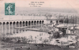 Le Pecq - Le Viaduc - Le 1 Er Fevrier 1910 - Inodation -  CPA°J - Le Pecq