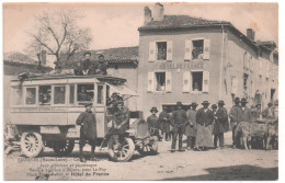 CPA De SAUGUES - Service Autobus Pour Le Puy. - Saugues