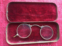 France Lunettes De Vision Opéra Théâtre Vintage-lorgnon-lorgnettes-binocle-Binocles Lunette à Ressort Sur Les Cotés Plia - Occhiali