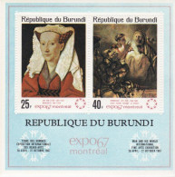 Expo 67 Montreal - Jan Van Eyck - Rembrandt Van Rijn - Hojas Y Bloques