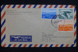 TURQUIE - Enveloppe De Bursa Pour Paris En 1959 - L 145068 - Cartas & Documentos