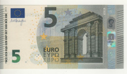 5 EURO  "Austria"   DRAGHI    N 018 B4  NB4204827801   /  FDS - UNC - 5 Euro