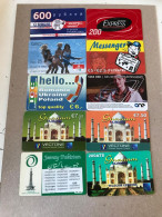 10 Different Phonecards - Colecciones