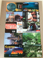 10 Different Phonecards - Lots - Collections