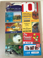 10 Different Phonecards - Collections