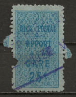 ALGERIE: Obl, CP N°6, AB - Paketmarken