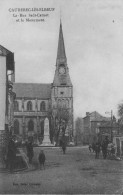 CAUDEBEC-lès-ELBEUF - La Rue Sadi Carnot Et Le Monument - Animé - Caudebec-lès-Elbeuf