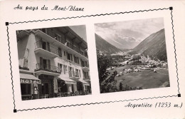 Argentière * Souvenir De La Commune * Cpa 2 Vues * Hôtel Restaurant - Sonstige & Ohne Zuordnung