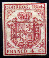 España Nº 33A. Año 1854 - Unused Stamps