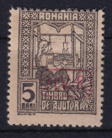 GERMAN OCCUPATION IN ROMANIA 1918 - MLH - Mi 5 - Postage Due - Occupation 1914-18