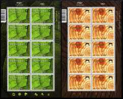 Iceland - 2011 - Europa CEPT - Forests - Mint Miniature Stamp SHEETS Set - Neufs